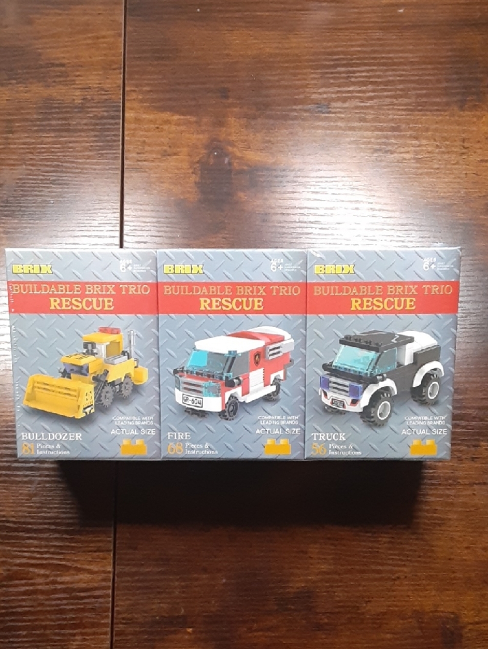 Buildable Brix Trio Rescue